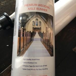 Wedding Aisle Runner. 100ft by 3ft